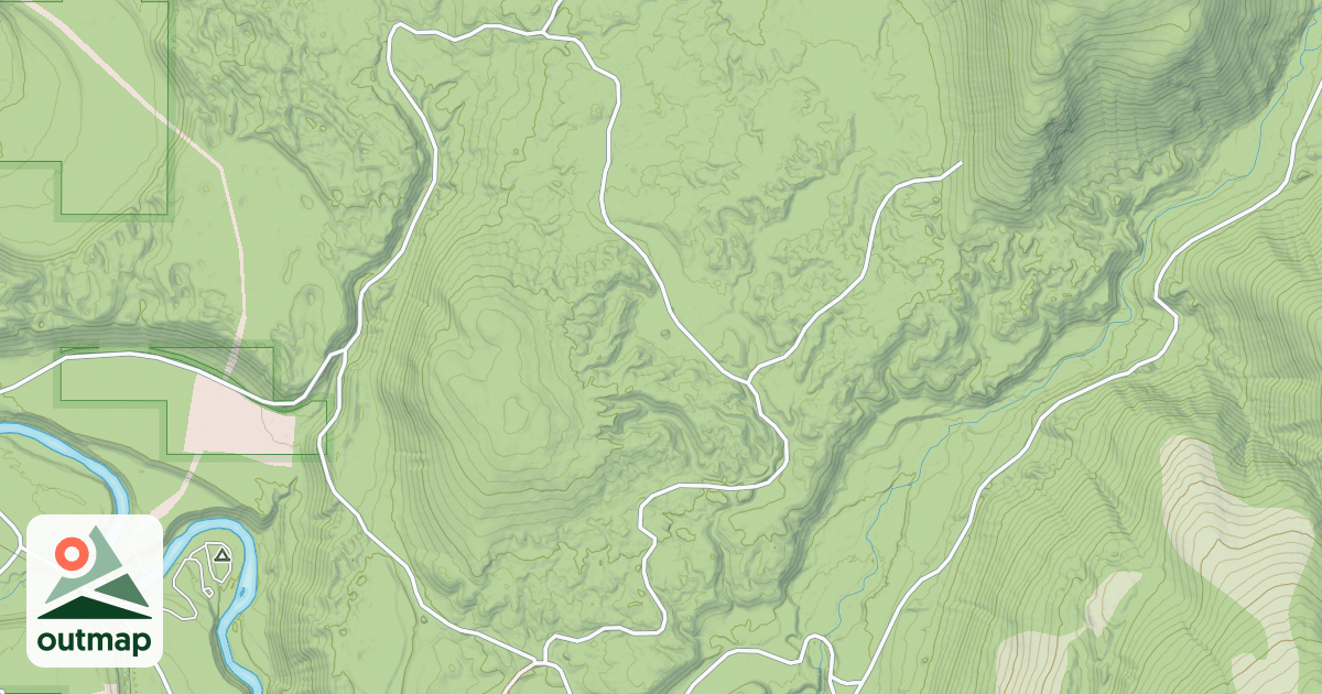 Map of PLACER RIDGE