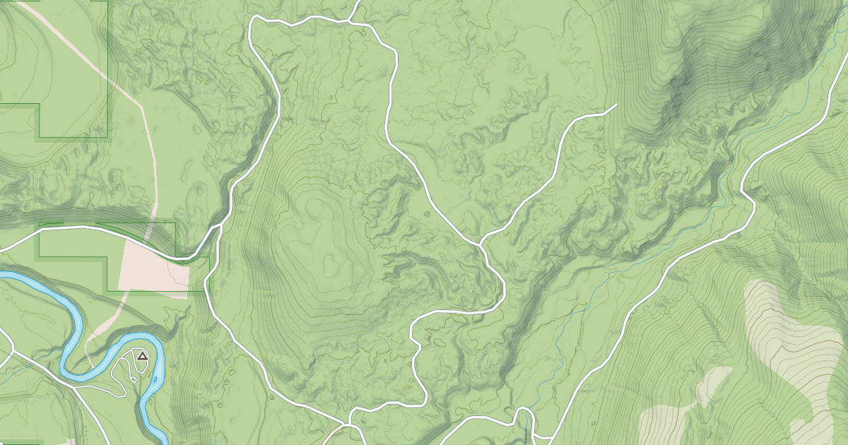 Map preview of PLACER RIDGE