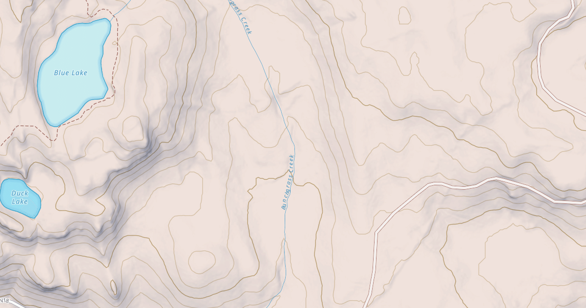 Map preview of BUNCHGRASS SPUR