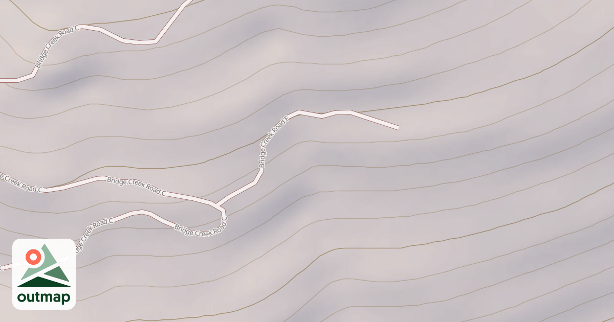 Map of BRIDGE CREEK F