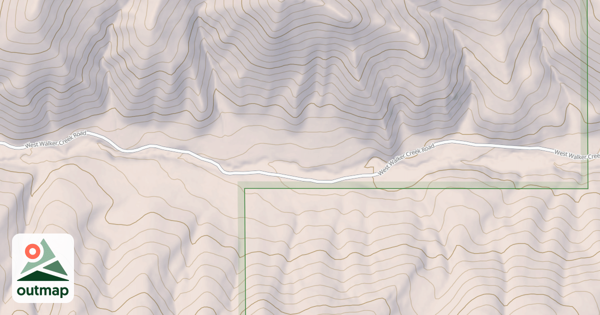 Map of WALKER CR