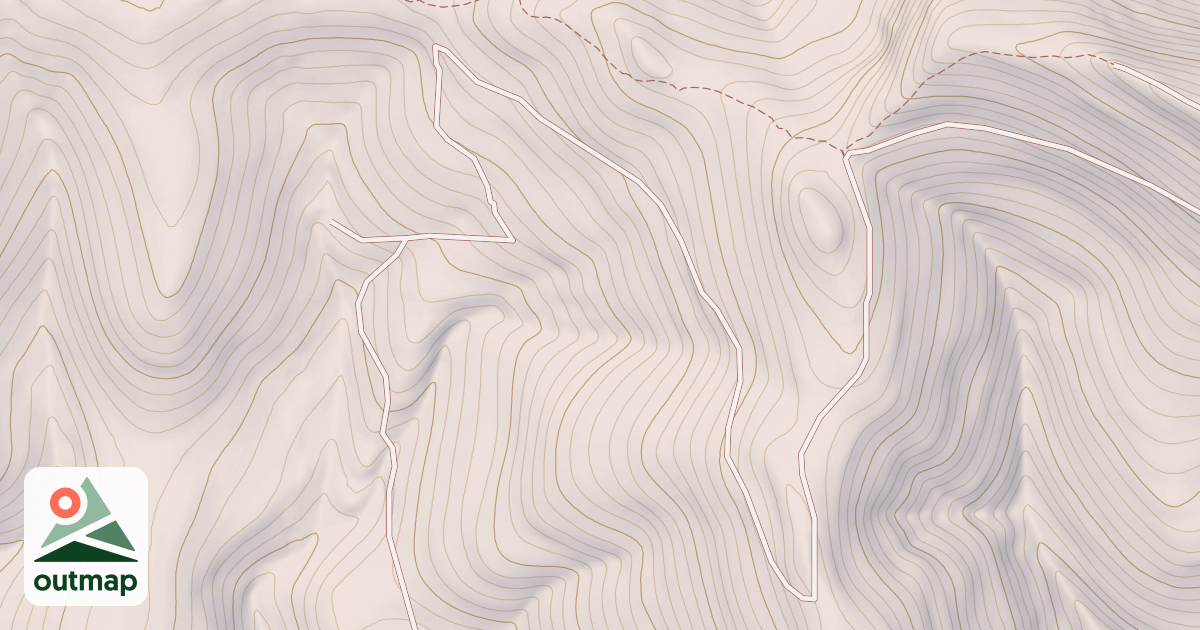 Map of Bald Hills