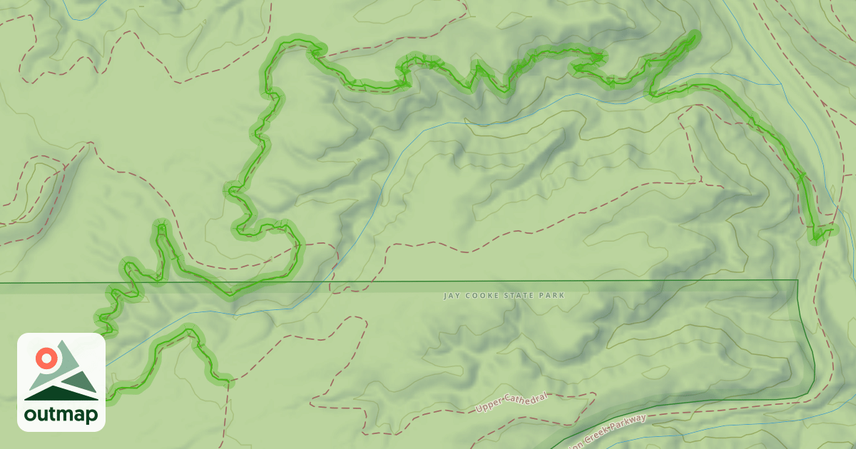 Map of Porcupine Passage