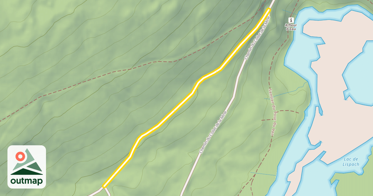 Map of Chemin Ehlinger