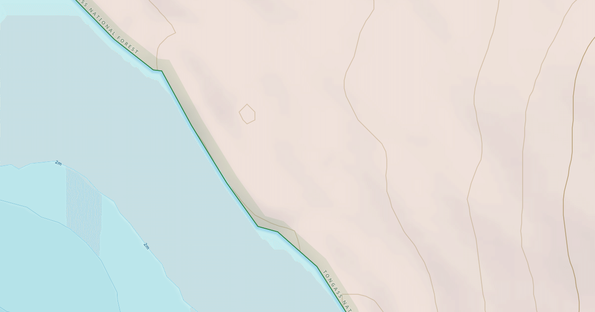 Map preview of Kizhuchia Creek Road
