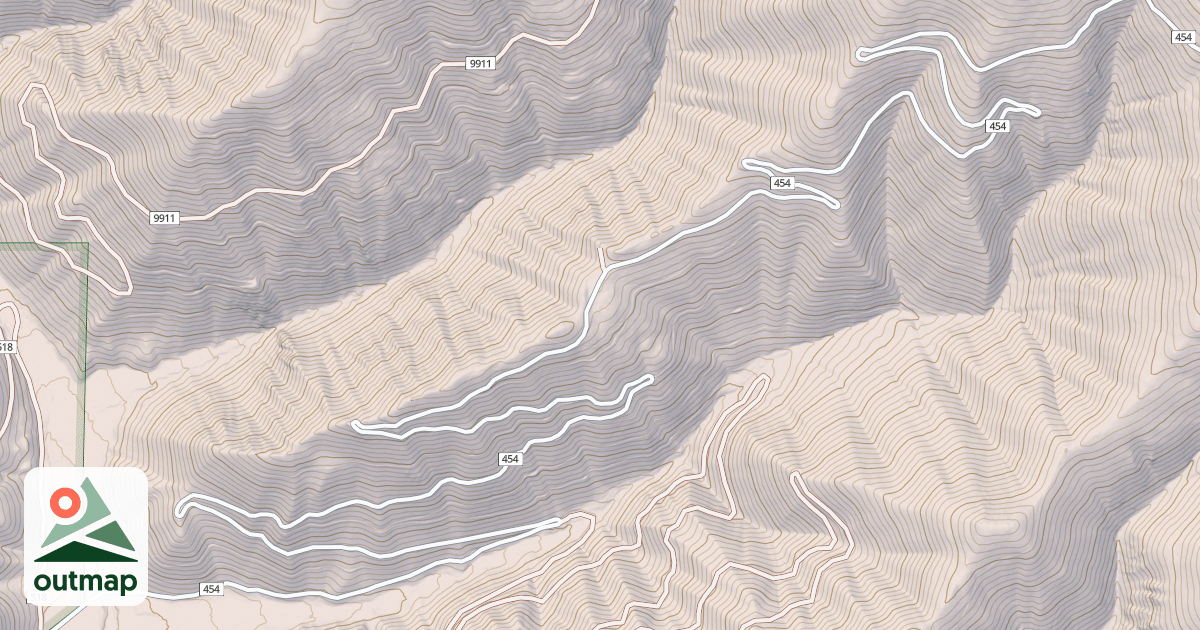 Map of NEMOTE CREEK