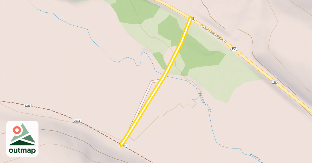 Map of Beaver Creek Connector