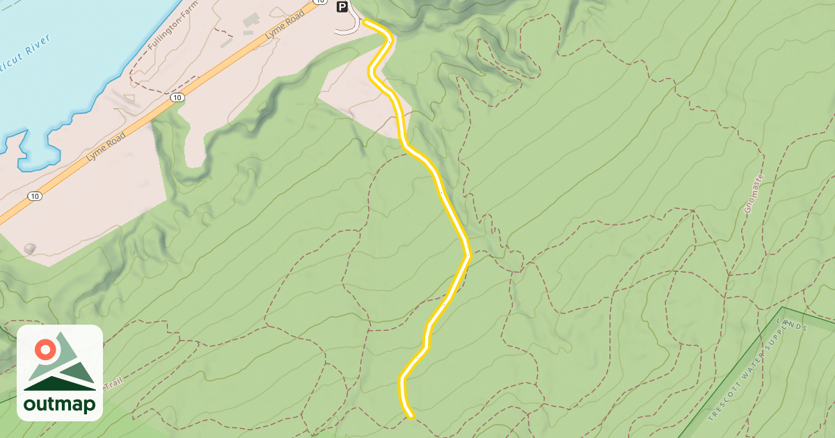 Map of Fullington Farm Connector