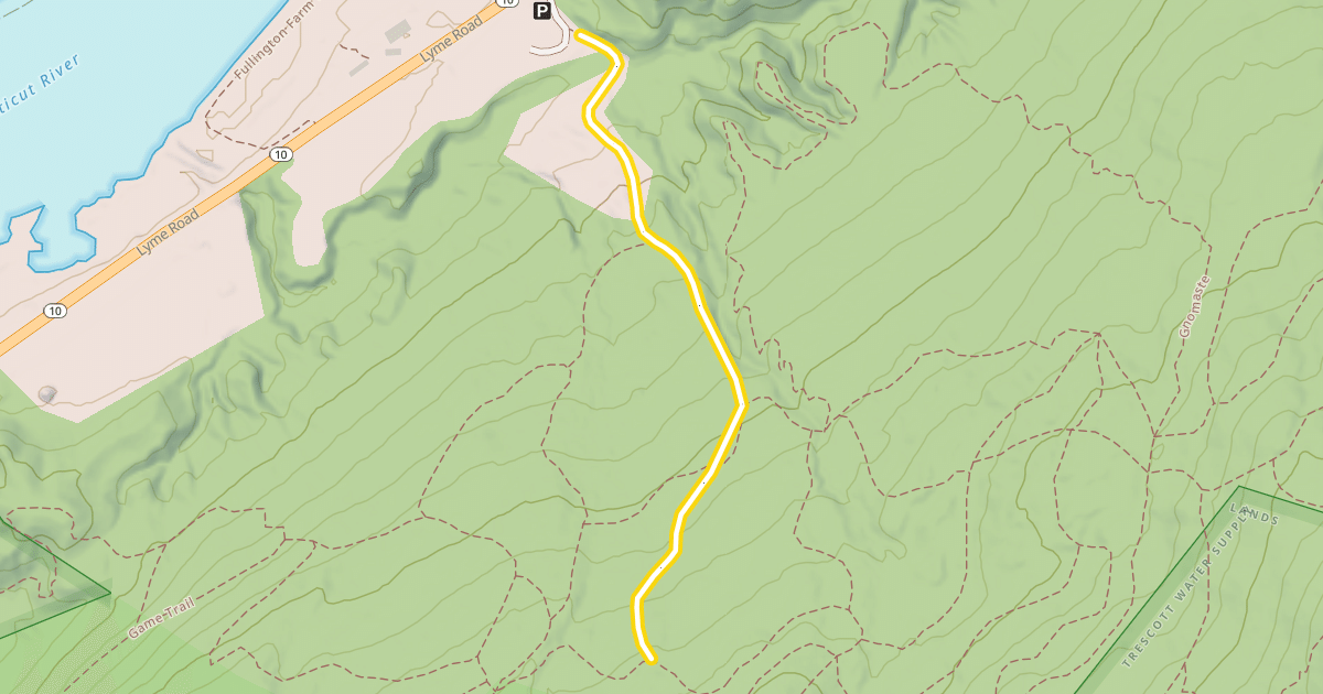 Map preview of Fullington Farm Connector