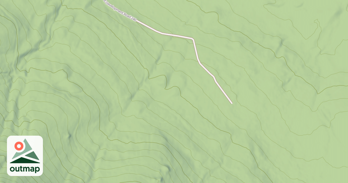 Map of USFS Motor Vehicle Use Map Roads {4FCC7846-1DD5-4902-A01B-CAF58C712C81}