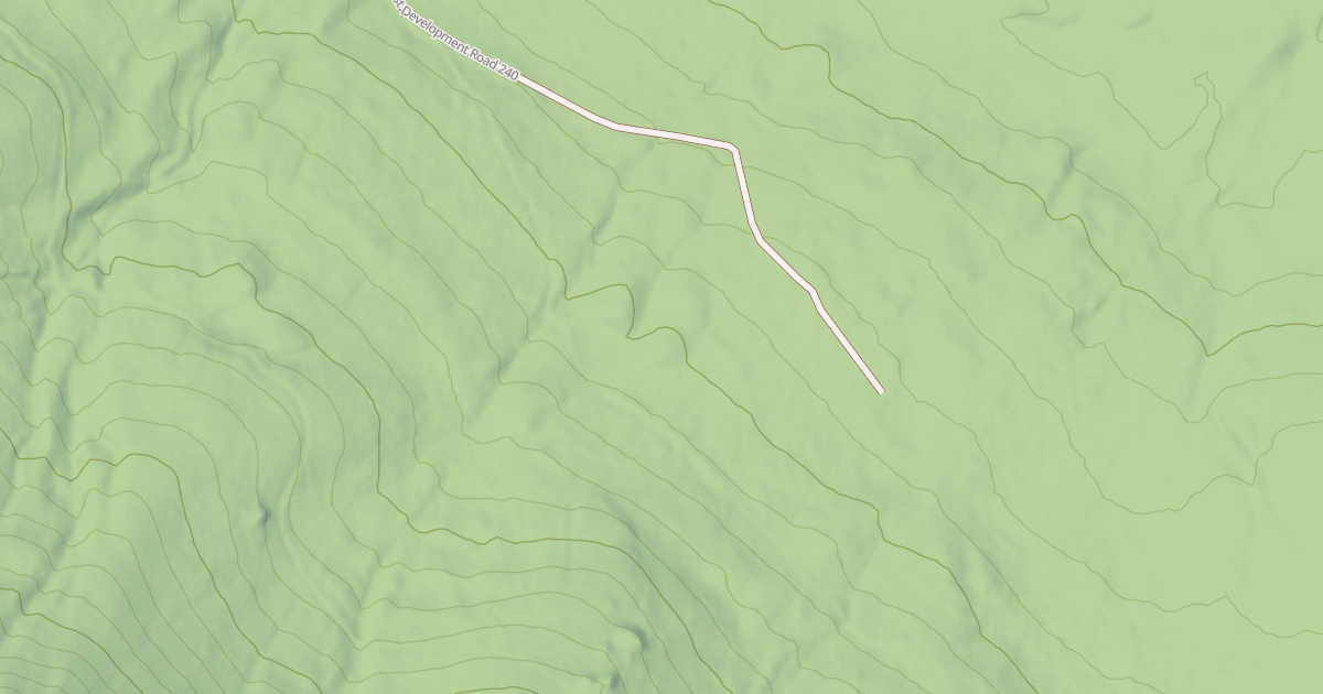 Map preview of USFS Motor Vehicle Use Map Roads {4FCC7846-1DD5-4902-A01B-CAF58C712C81}