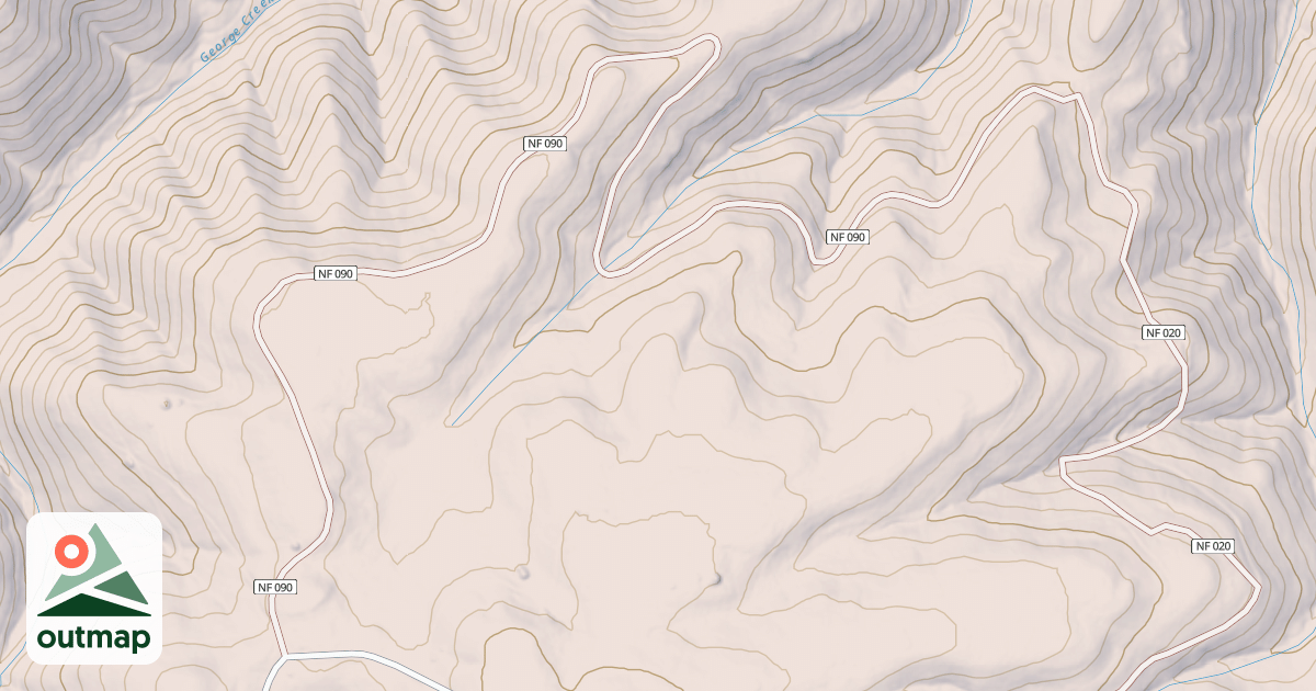 Map of SWEITZER RIDGE