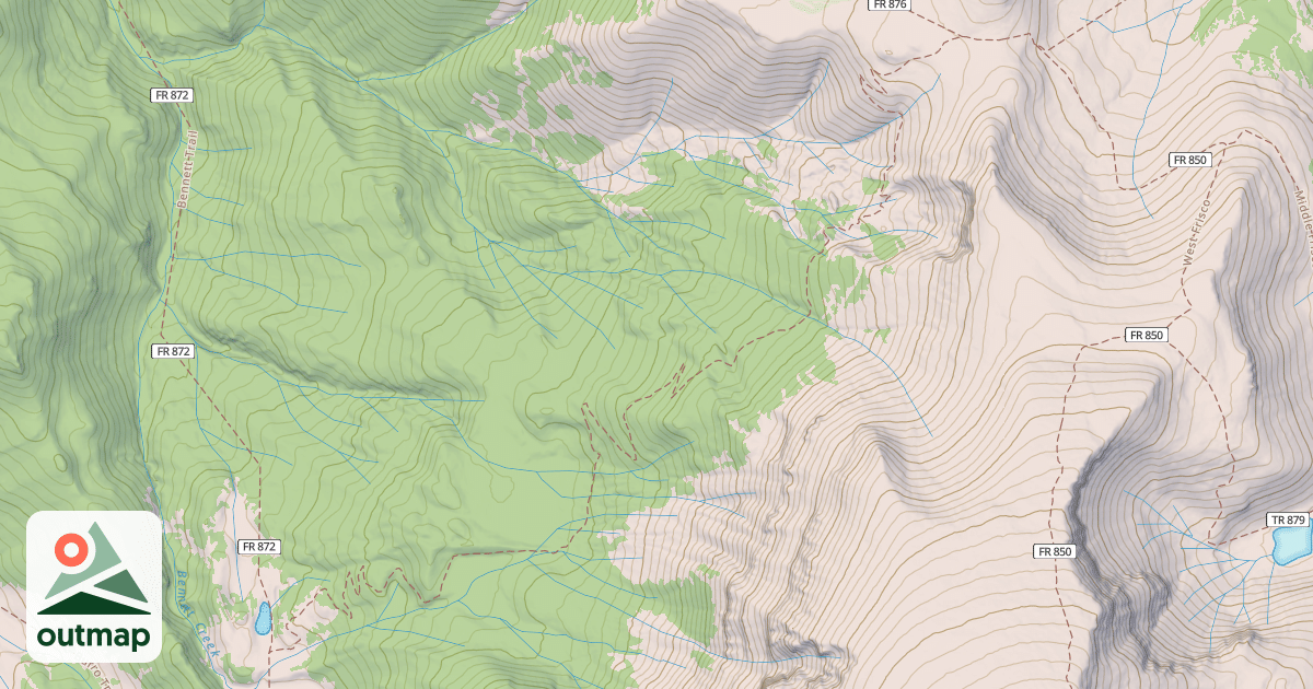 Map of FRISCO-FITTON