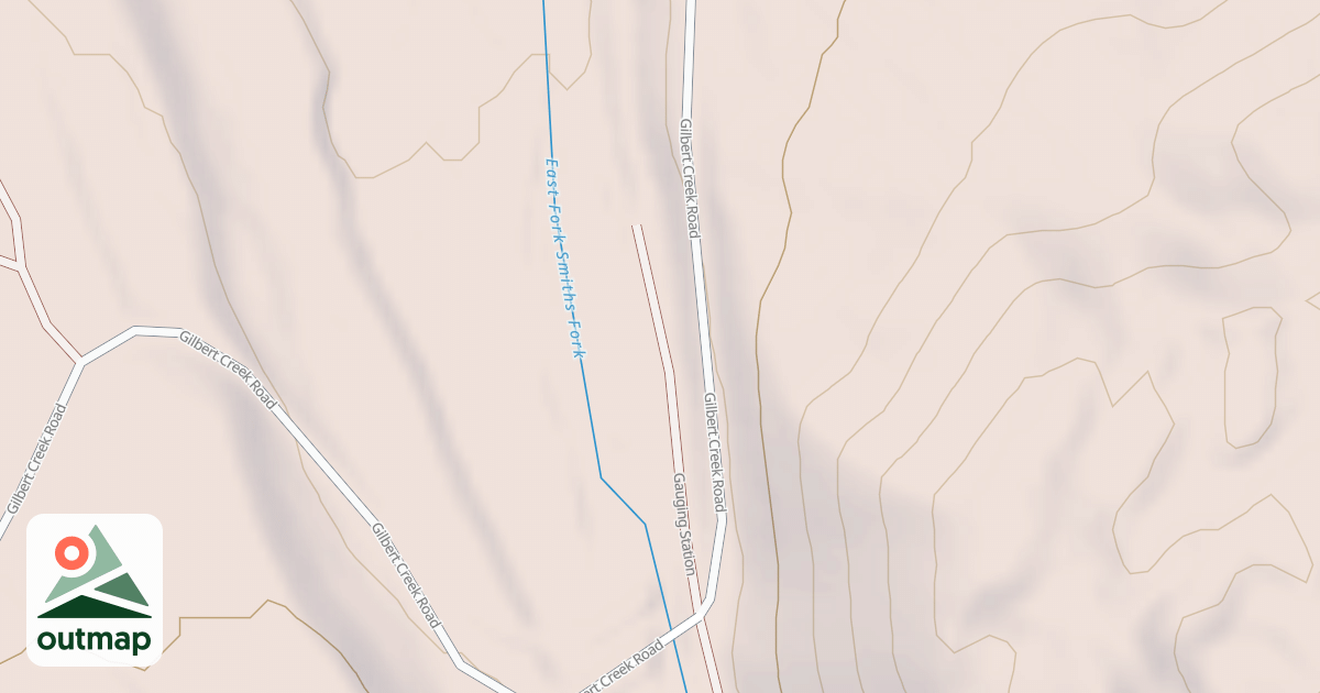 Map of GAUGING STATION