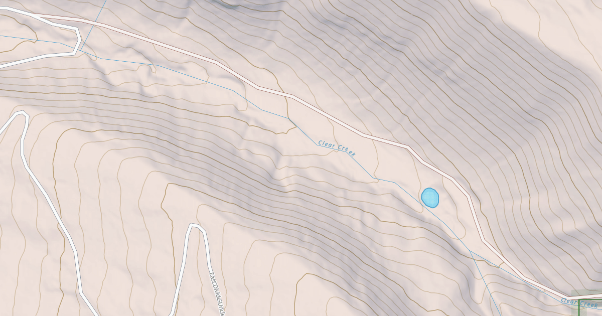 Map preview of CLEAR CREEK