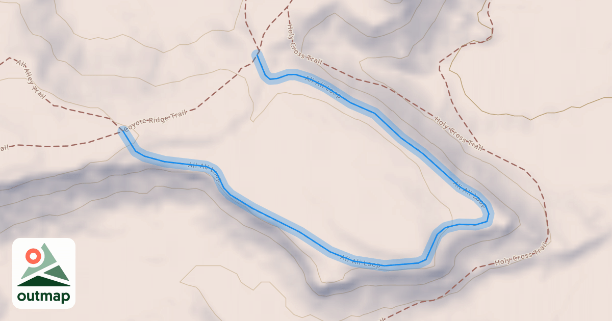 Map of Ali Ali Loop