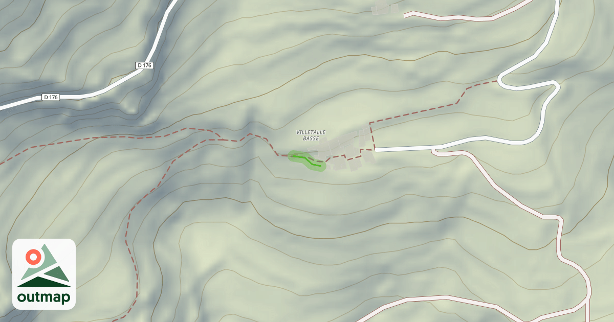 Map of Rocade Sud