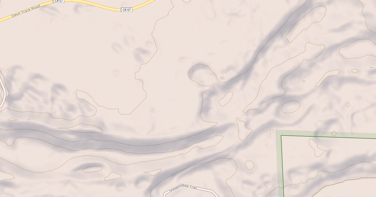 Map preview of DEVIL TRACK SPUR B