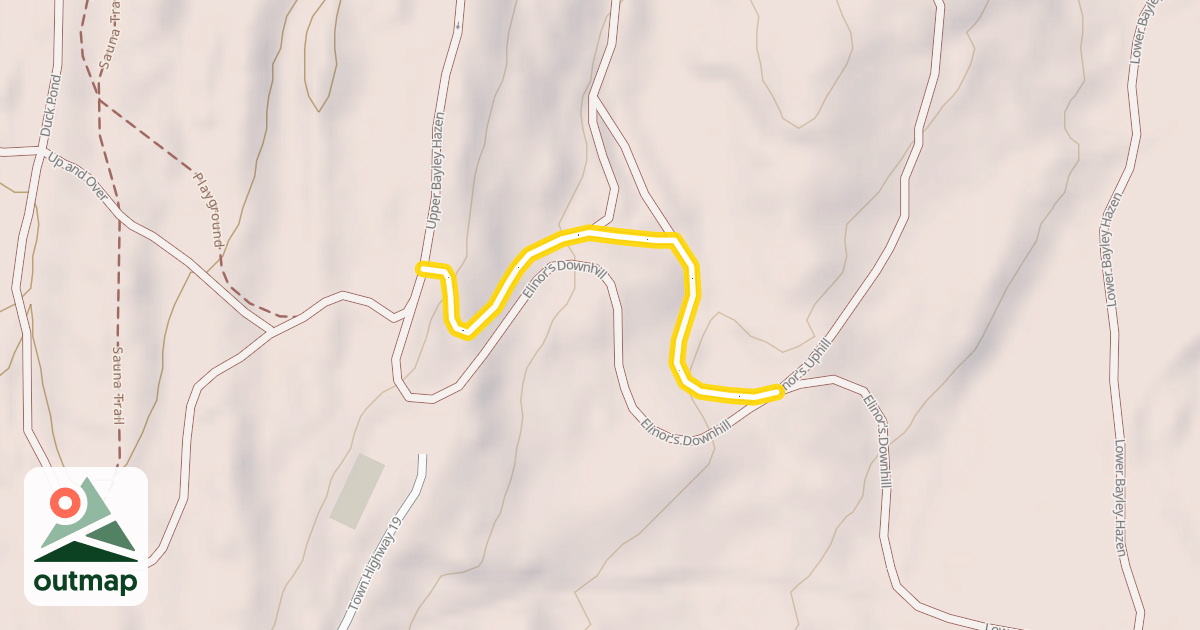 Map of Elinor's Uphill