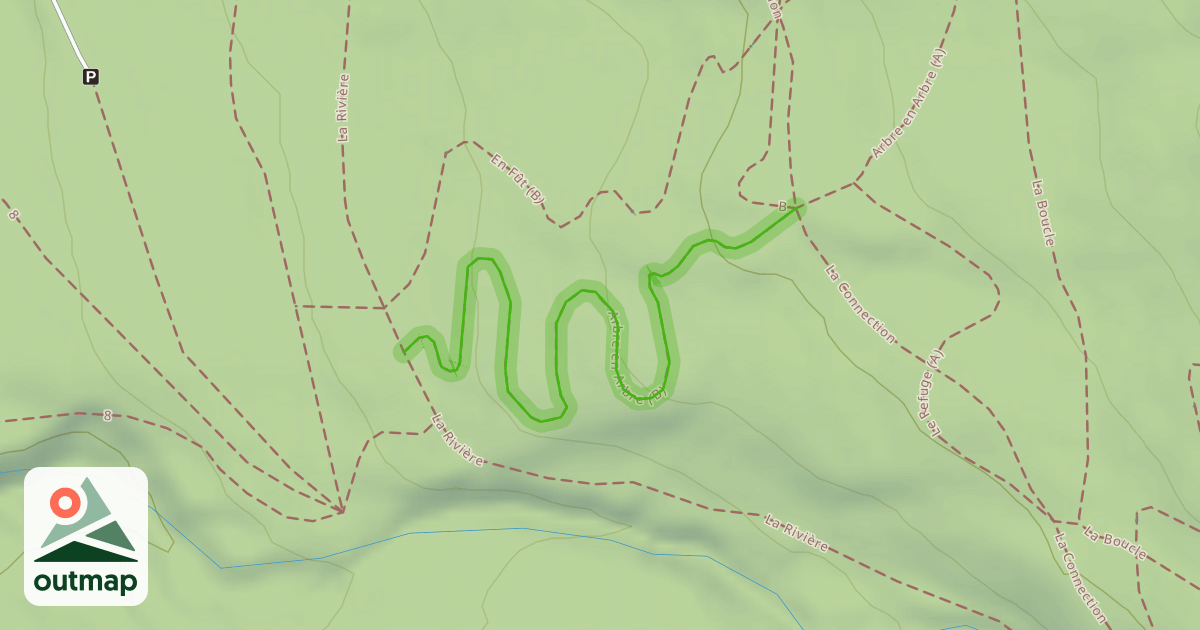 Map of Arbre en Arbre (B)