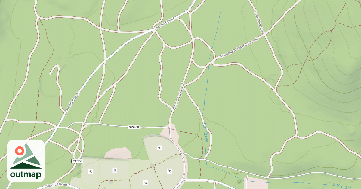 Map of CCC CAMP CUTOFF