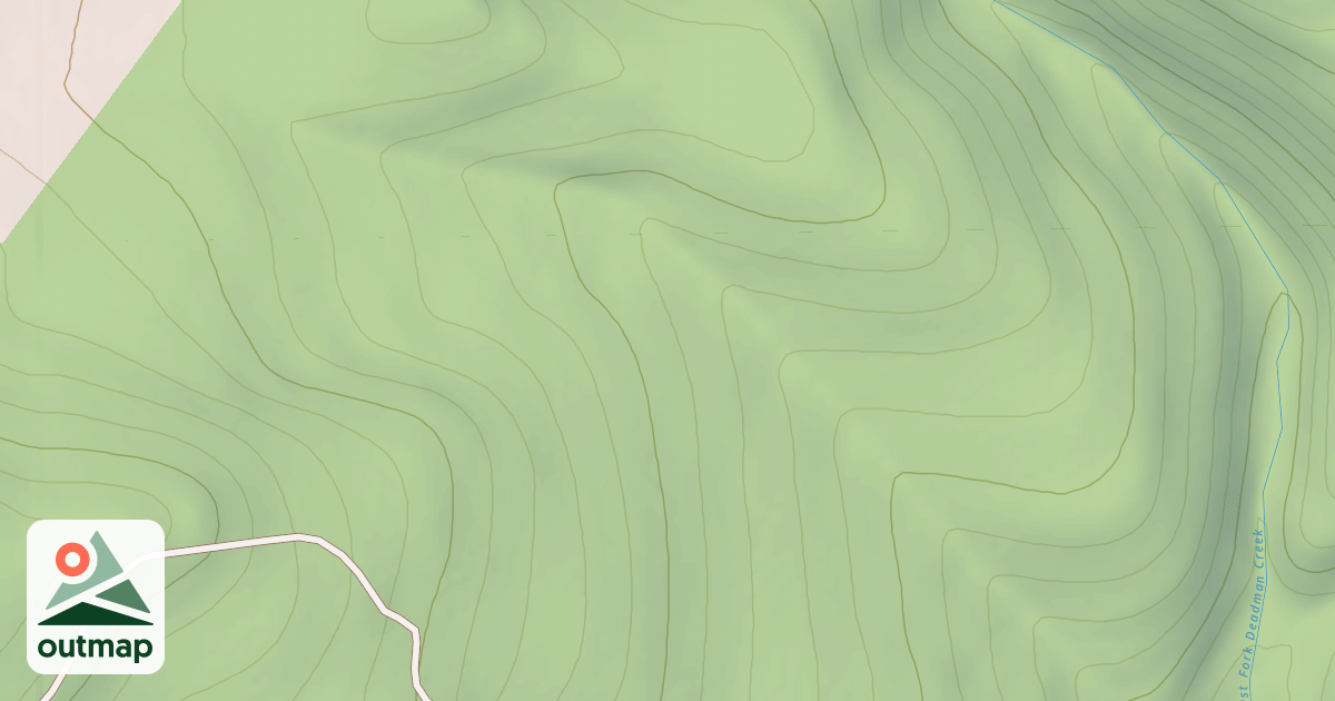 Map of USFS Motor Vehicle Use Map Trails 15446
