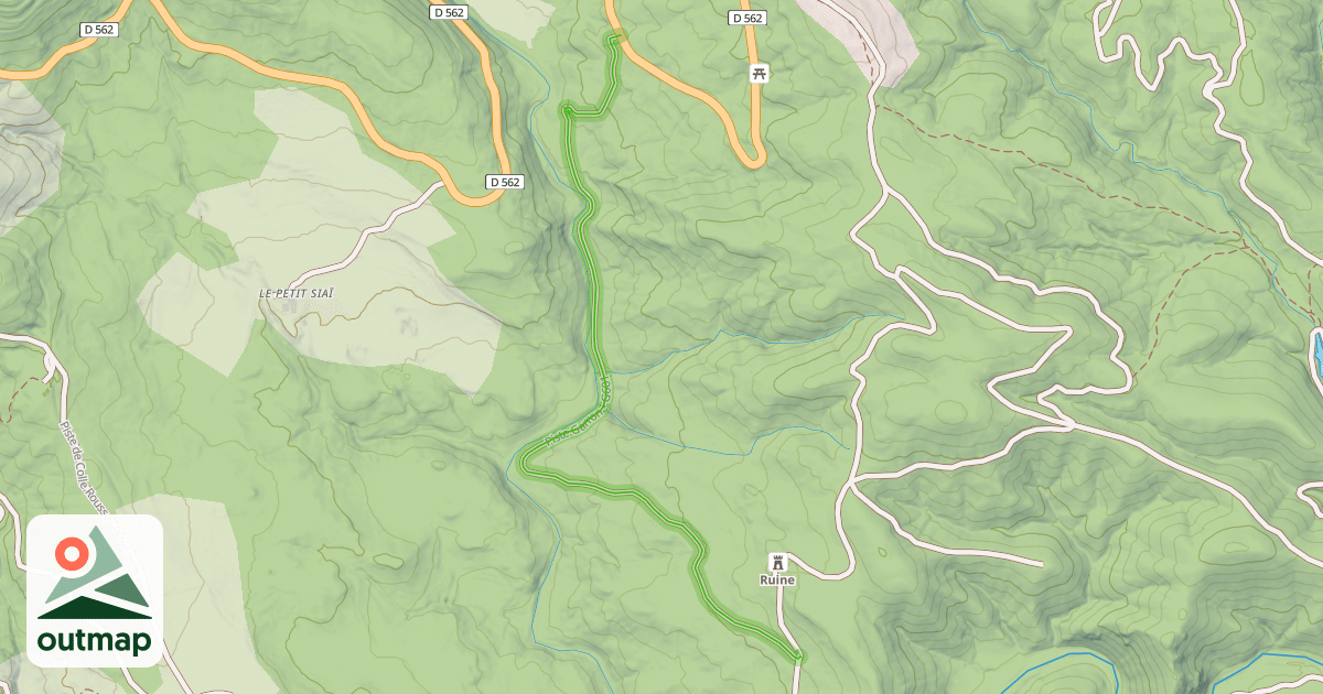 Map of Piste Garron - G601
