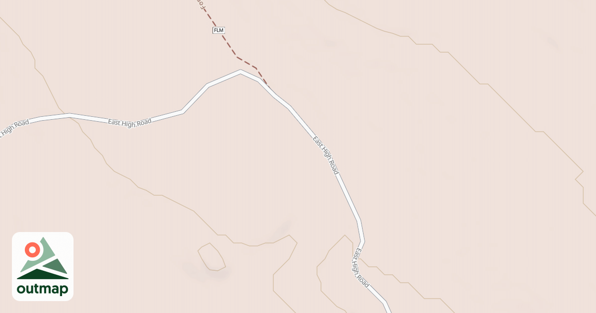 Map of Foreman Lake Motorcycle Trail