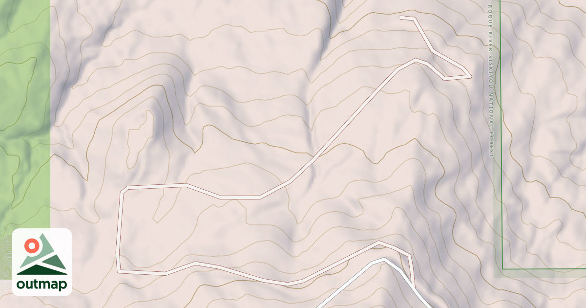 Map of BLUE SKYLINE