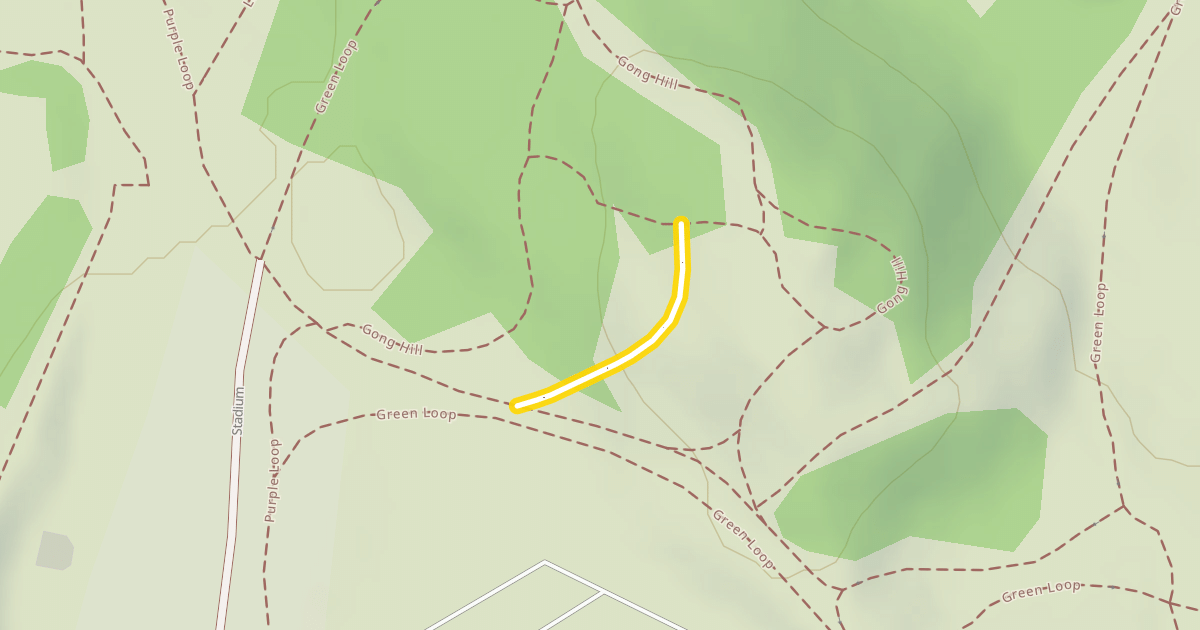 Map preview of Gong Hill