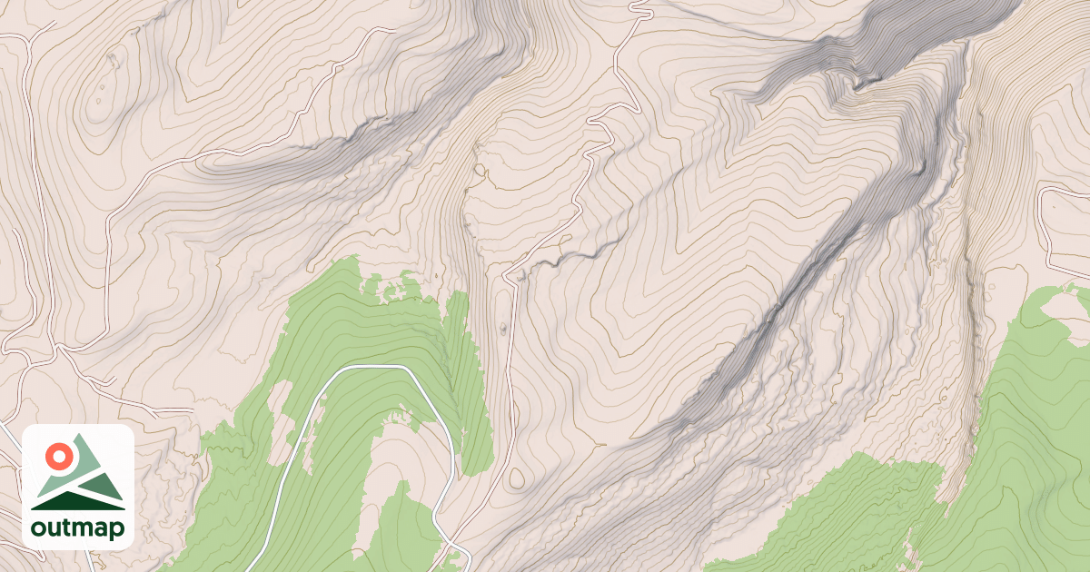 Map of LAKE CREEK RIDGE