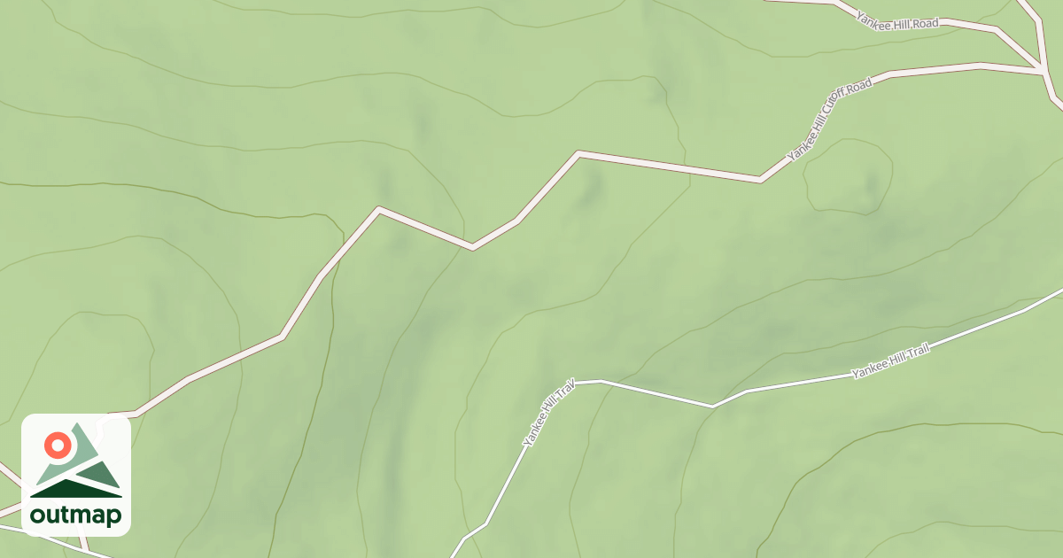 Map of YANKEE HILL CUTOFF