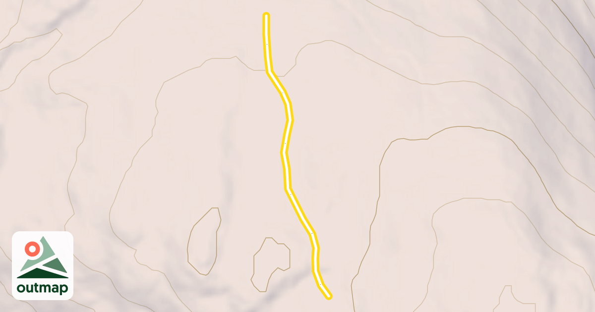 Map of Bartlett Mountain Loops