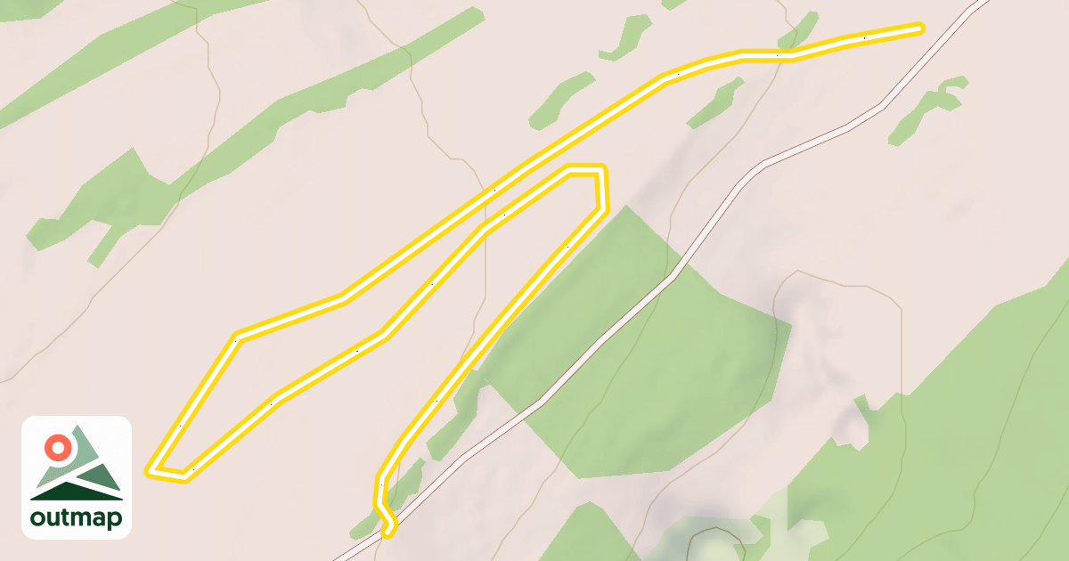 Map of Pistes vers la Combe