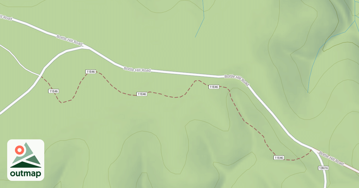 Map of BOTTLE HILL