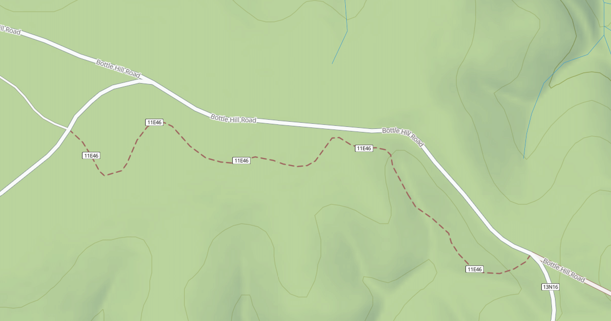 Map preview of BOTTLE HILL
