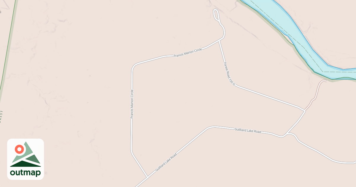 Map of GUILLIARD LAKE G LOOP