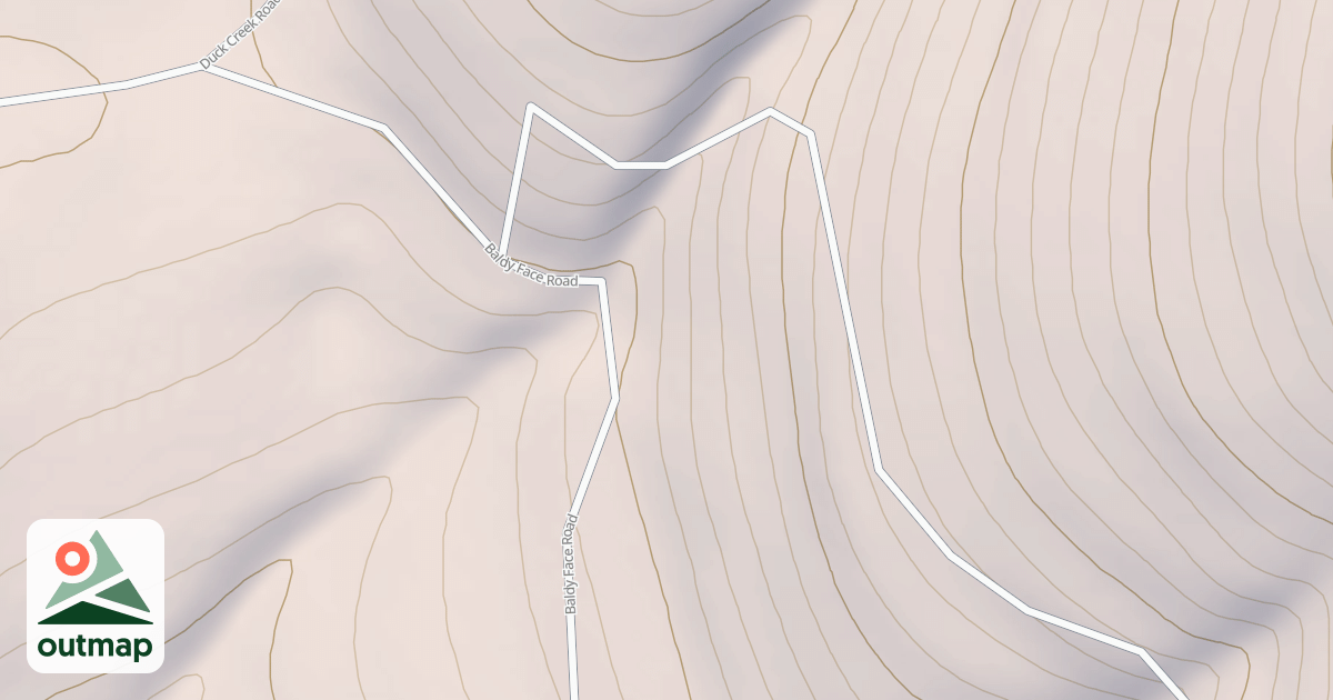 Map of DUCK CRK-BIRCH CRK SPUR 002