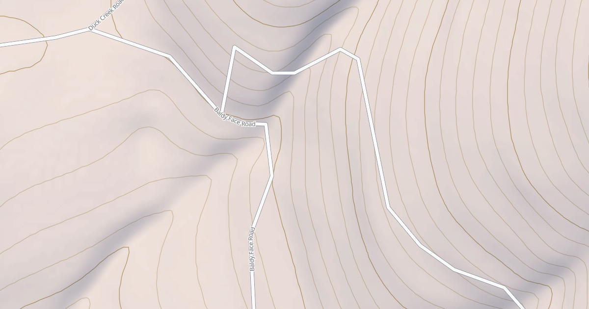 Map preview of DUCK CRK-BIRCH CRK SPUR 002