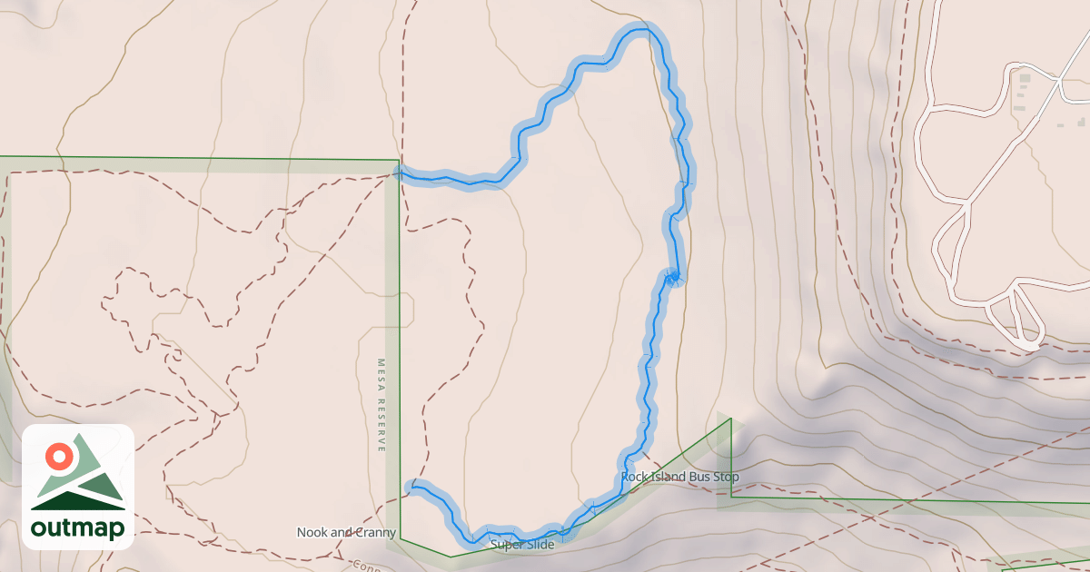 Map of #16B Rock Island (East)