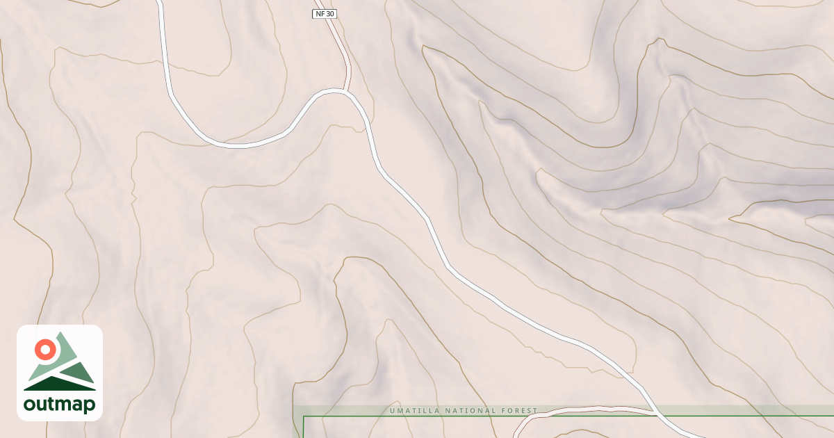 Map of USFS Motor Vehicle Use Map Roads {4C500DD2-AA78-4AB7-BDEA-4FD7A076C92F}