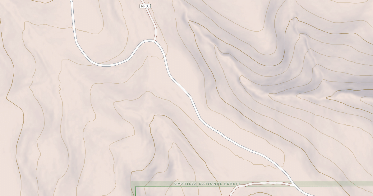 Map preview of USFS Motor Vehicle Use Map Roads {4C500DD2-AA78-4AB7-BDEA-4FD7A076C92F}