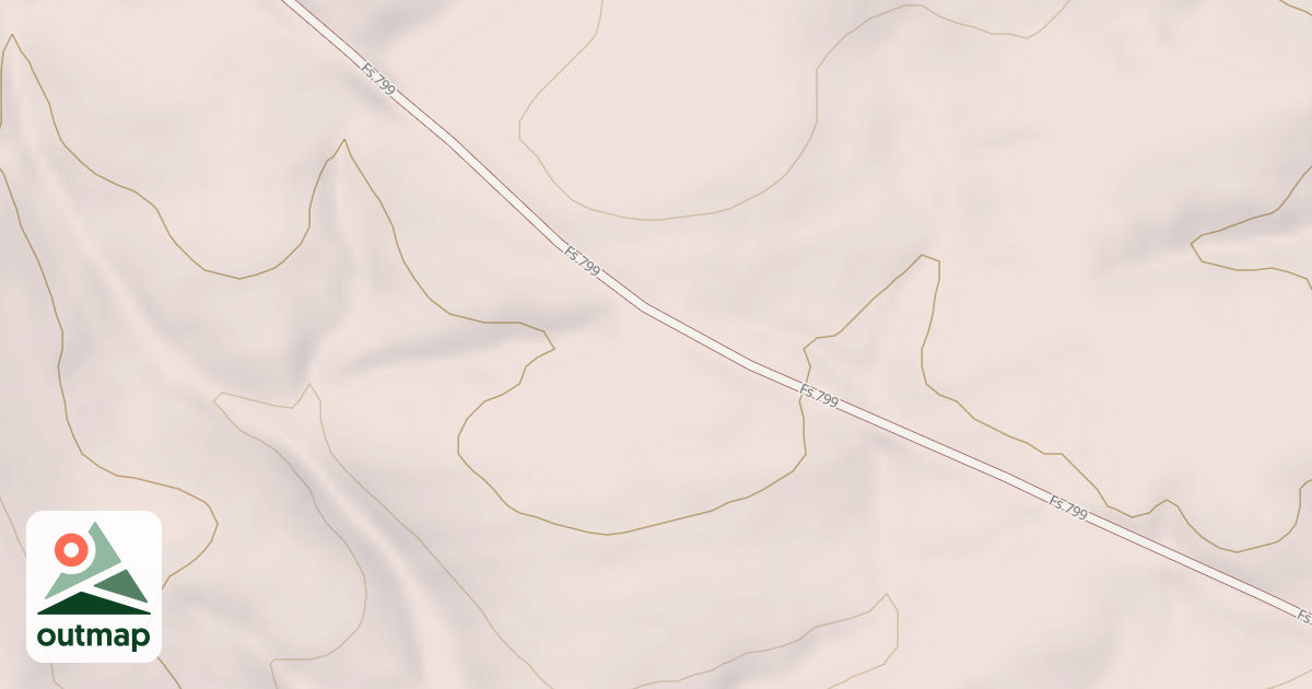 Map of USFS Motor Vehicle Use Map Roads {AE0E9EC4-A154-479E-99D0-D49CE9DC2722}
