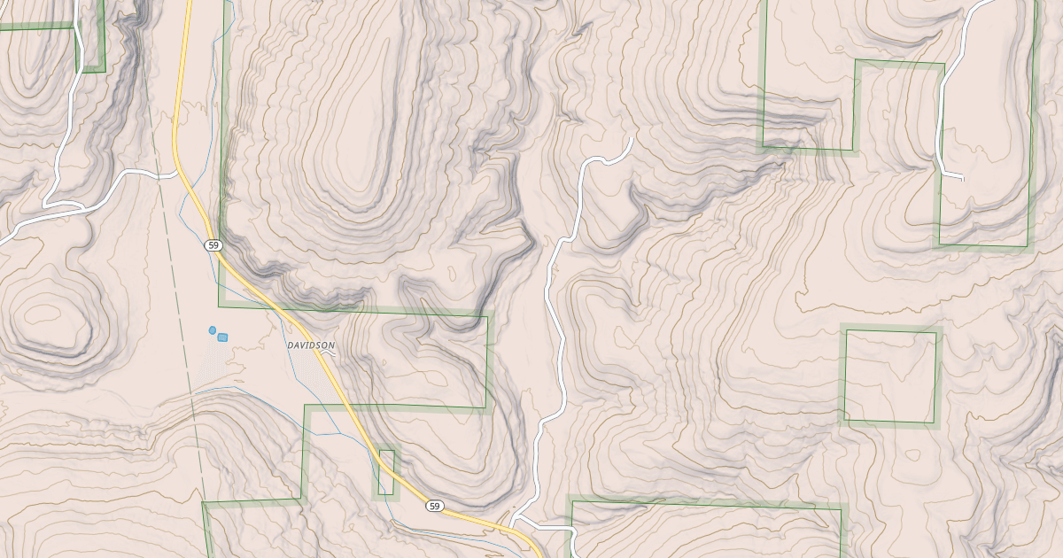 Map preview of WHITZEN HOLLOW