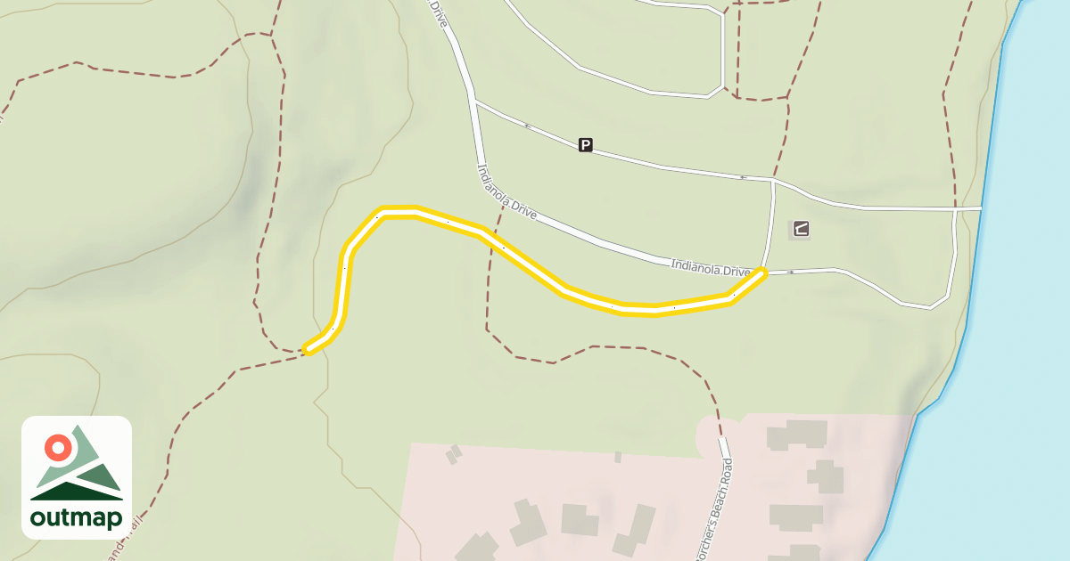 Map of Woodland Trail