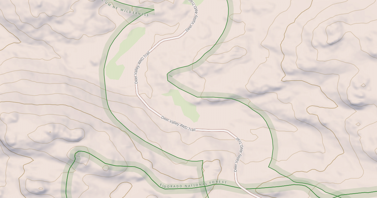Map preview of DEER VALLEY 4WD