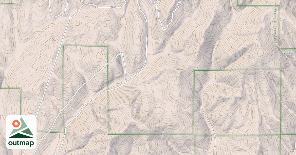 Map of STRYCHNINE RIDGE C