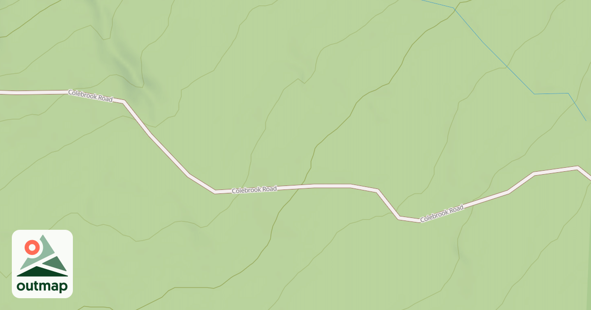 Map of Bacon Hollow Snowmo