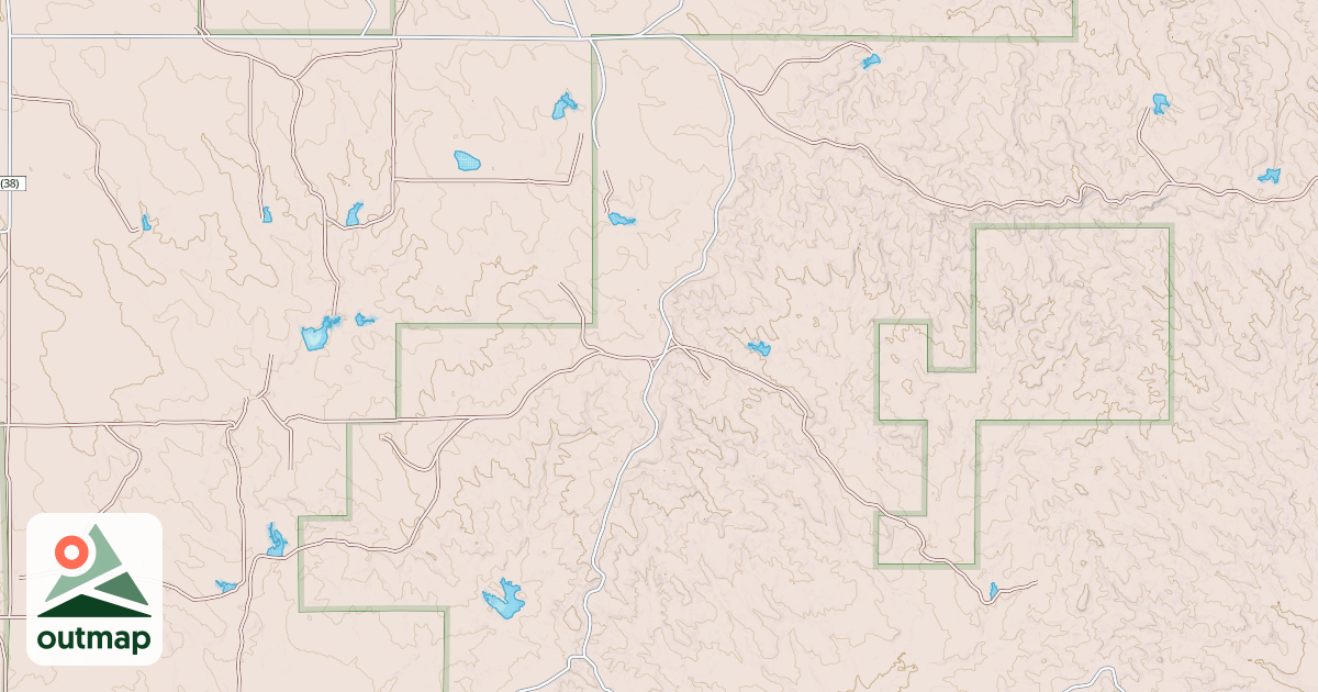 Map of BOBCAT/COW CREEK ROAD