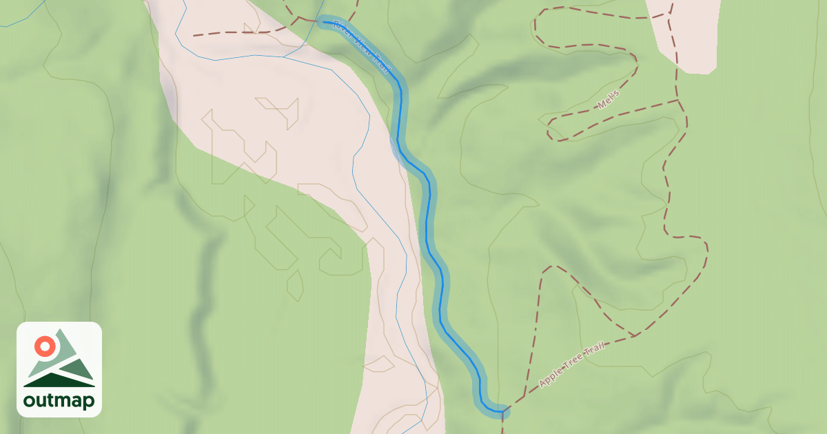 Map of River View Trail